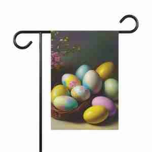 Easter Egg Garden Flag