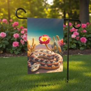 Desert Snake Garden Flag