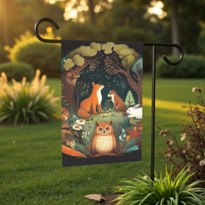 Forest Animals Garden Flag
