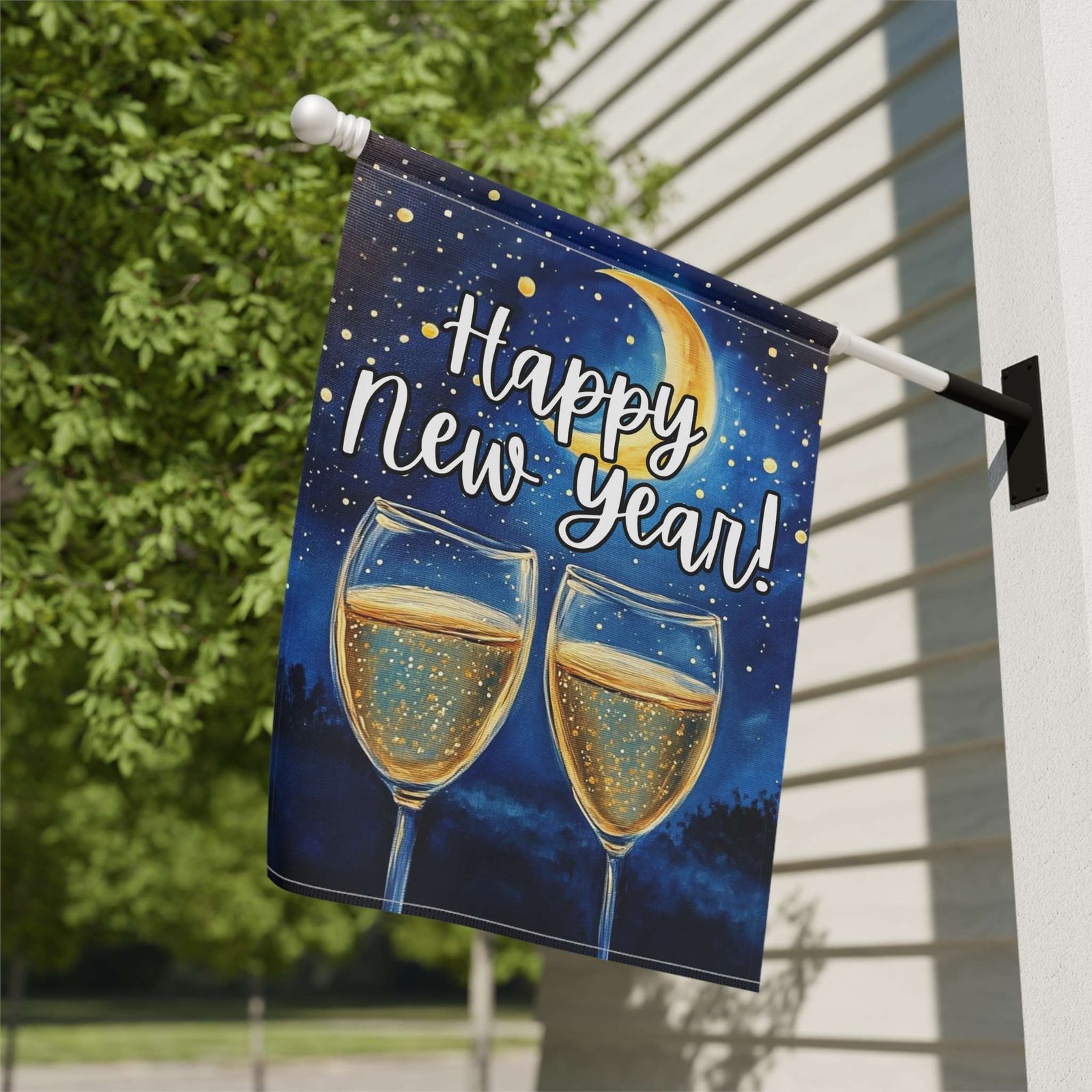 Happy New Year Celebration Garden Flag - Image 8