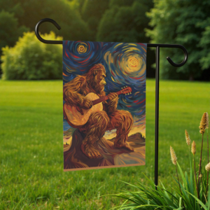 Bigfoot Garden Flag