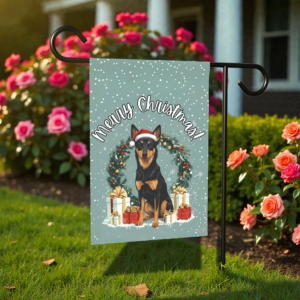 Christmas Australian Kelpie Garden Flag